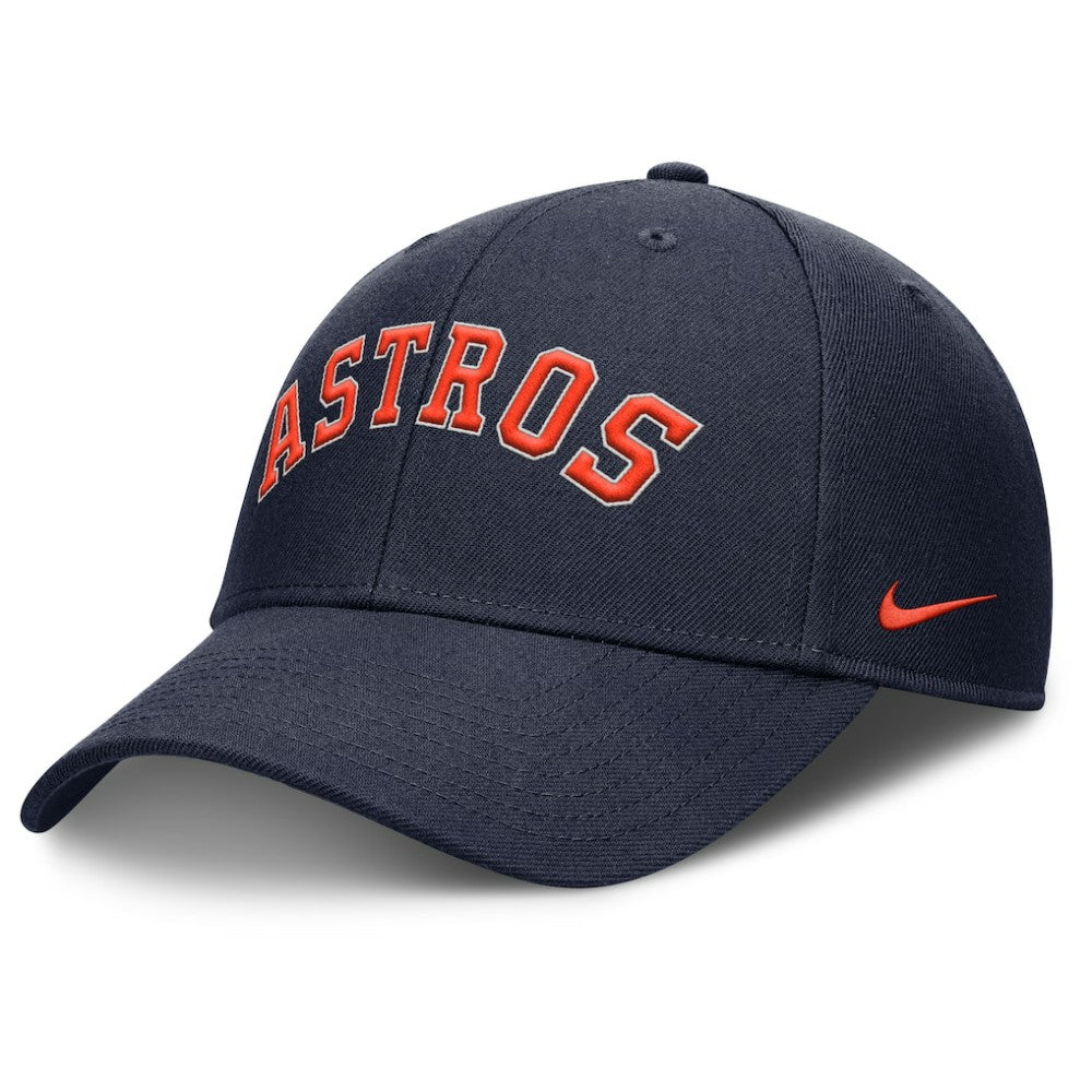 Houston Astros Nike Rise Gaberdine Adjustable Hat - Navy - Nike Lifestyle