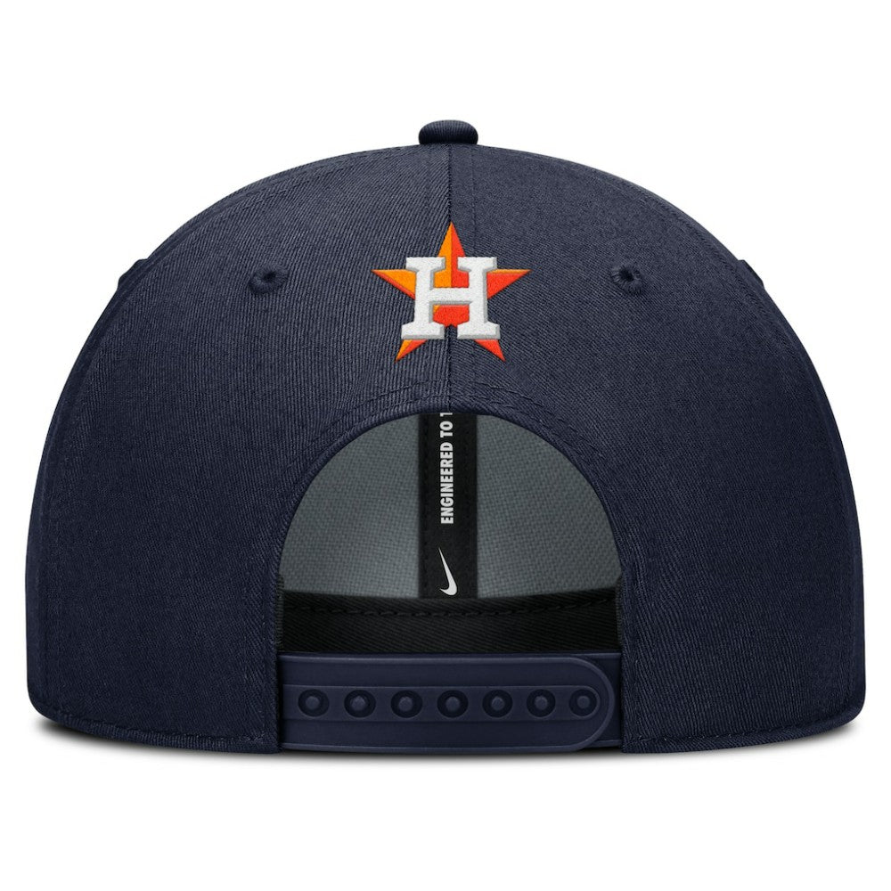 Houston Astros Nike Rise Gaberdine Adjustable Hat - Navy - Nike Lifestyle