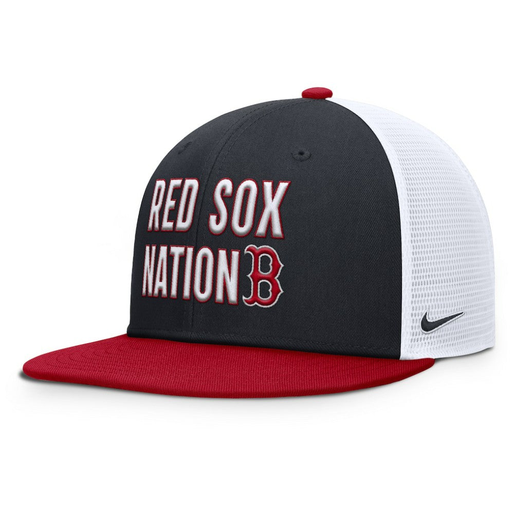 Boston Red Sox Nike Pro Trucker Snapback Hat - Navy - Nike Sale