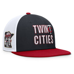 Minnesota Twins Nike Pro Trucker Snapback Hat - Navy - Nike Discount