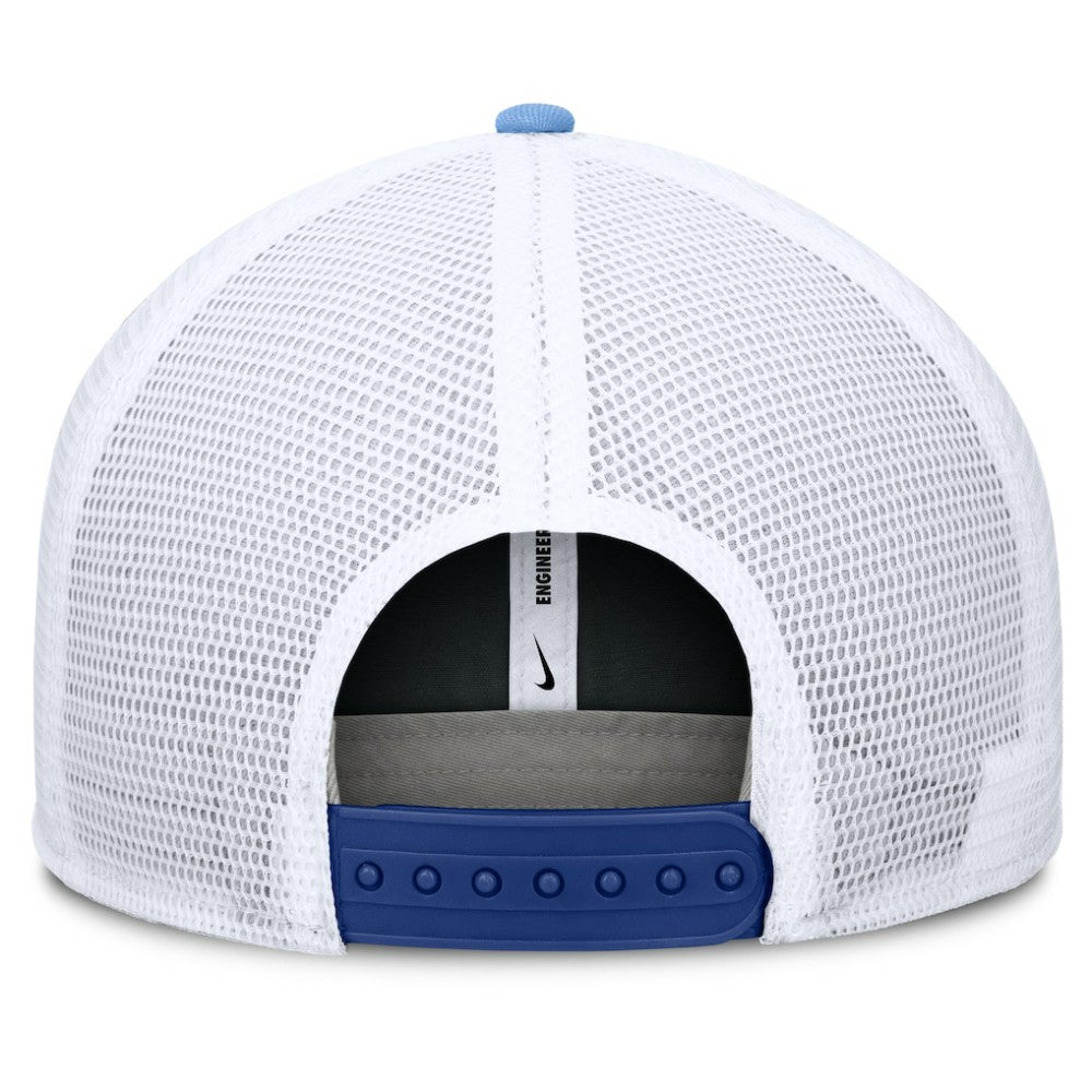 Kansas City Royals Nike Pro Performance Trucker Snapback Hat - Royal/Light Blue - Nike Discount