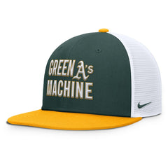 Athletics Nike Pro Trucker Snapback Hat - Green - Nike on Sale