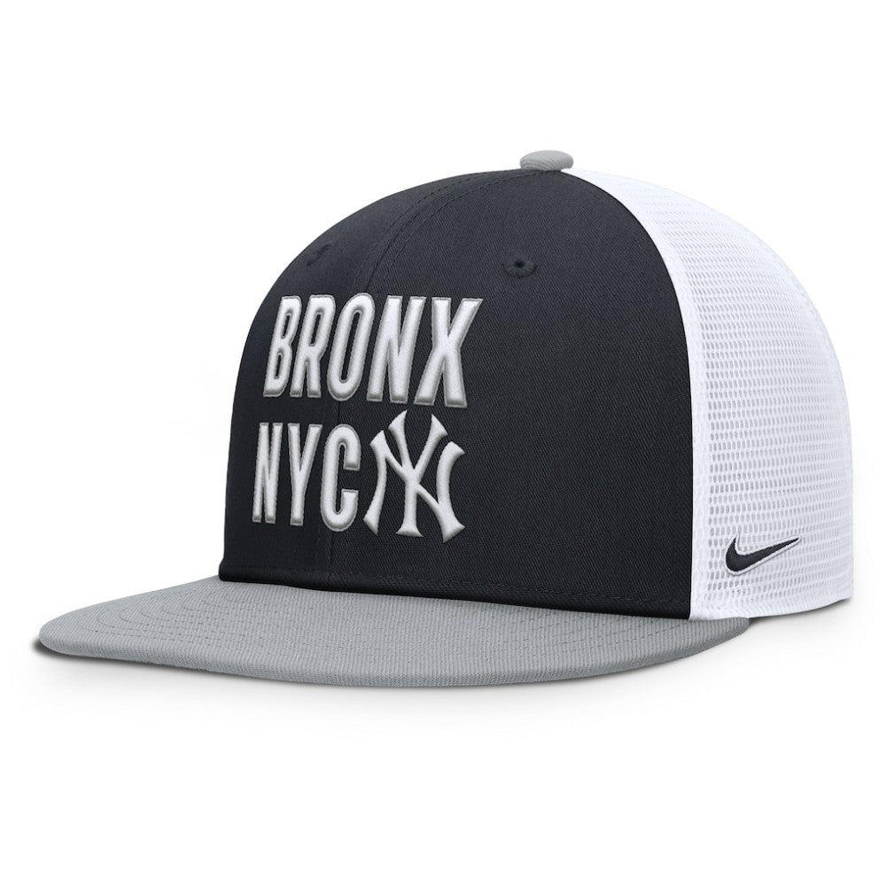 New York Yankees Nike Pro Trucker Snapback Hat - Navy - Nike Discount