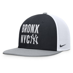 New York Yankees Nike Pro Trucker Snapback Hat - Navy - Nike Discount
