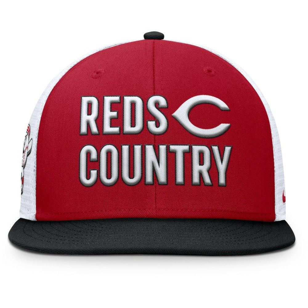Cincinnati Reds Nike Pro Trucker Snapback Hat - Red - Nike Discount