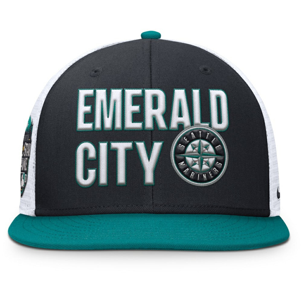 Seattle Mariners Nike Pro Trucker Snapback Hat - Navy - Nike Sale