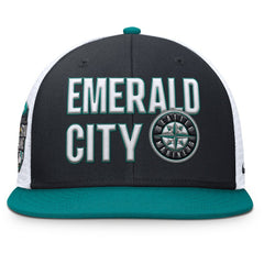 Seattle Mariners Nike Pro Trucker Snapback Hat - Navy - Nike Sale