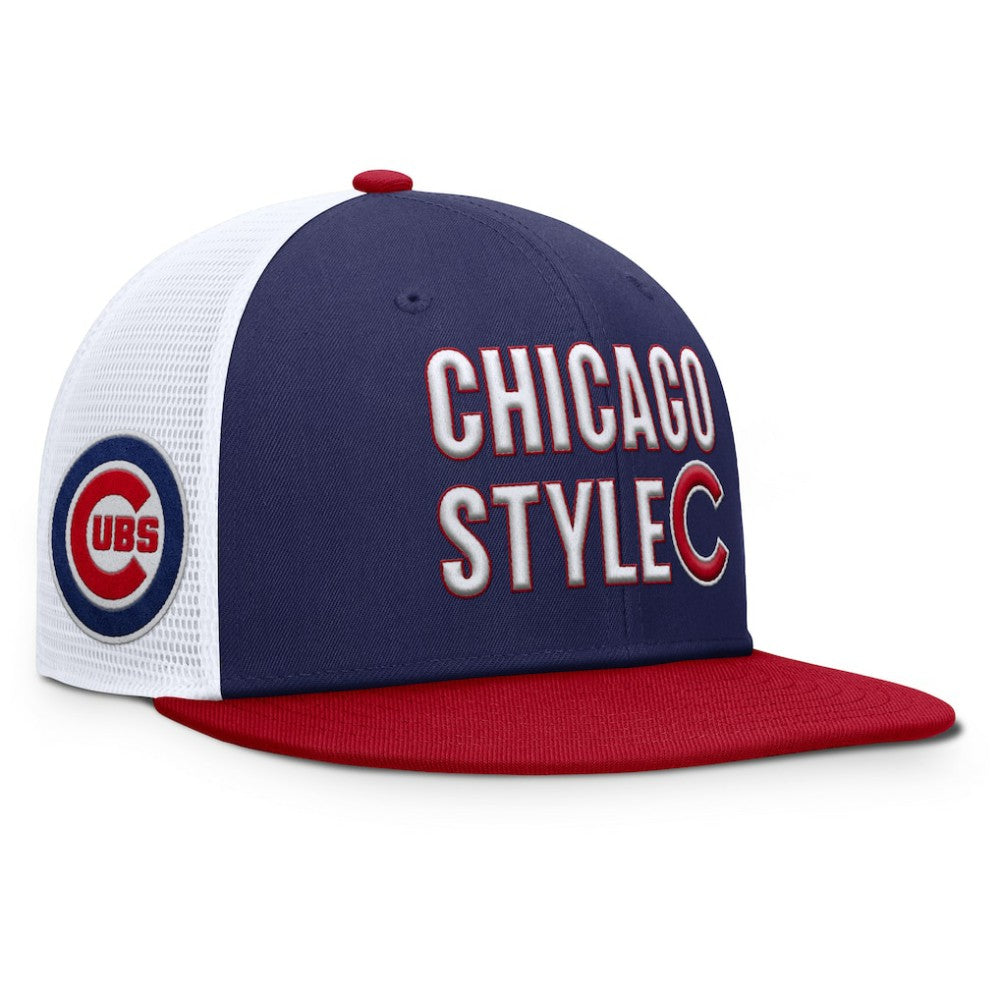 Chicago Cubs Nike Pro Trucker Snapback Hat - Royal - Nike Discount