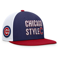 Chicago Cubs Nike Pro Trucker Snapback Hat - Royal - Nike Discount