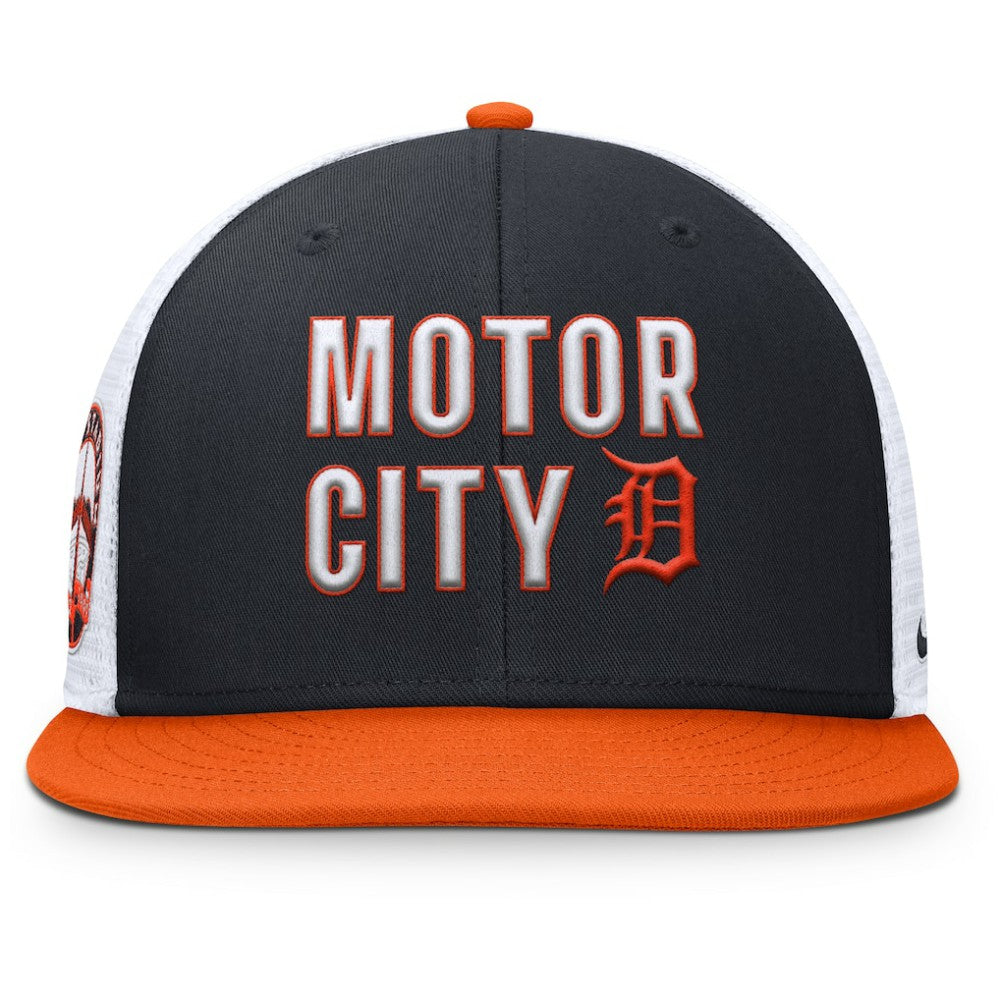 Detroit Tigers Nike Pro Trucker Snapback Hat - Navy - Nike on Sale