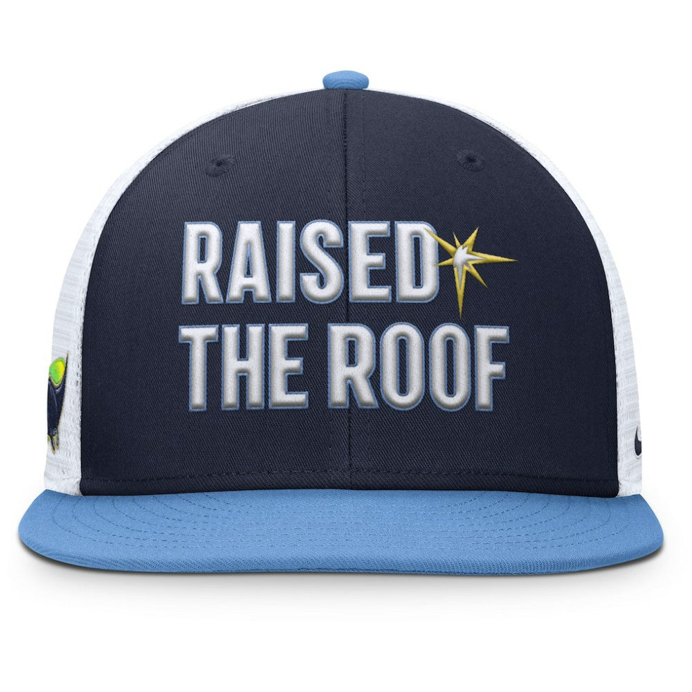 Tampa Bay Rays Nike Pro Performance Trucker Snapback Hat - Navy/Light Blue - Nike Online