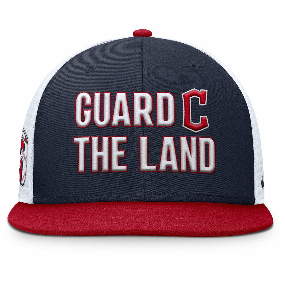 Cleveland Guardians Nike Pro Trucker Snapback Hat - Navy - Nike Lifestyle
