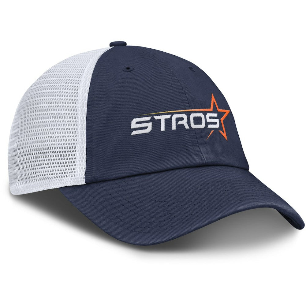 Houston Astros Nike Women's 2025 City Connect Club Trucker Adjustable Hat - Navy/White - Nike Sale