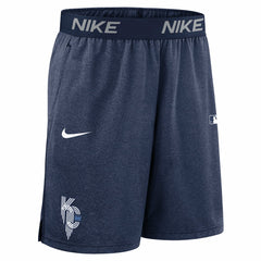 Kansas City Royals Nike Authentic Collection City Connect Performance Knit Shorts - Navy - Nike on Sale
