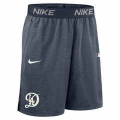 Los Angeles Dodgers Nike Authentic Collection City Connect Performance Knit Shorts - Navy - Nike Sale