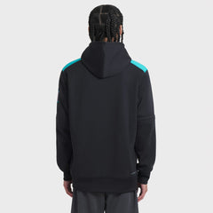 Miami Marlins Nike 2025 City Connect Authentic Collection Therma Pullover Hoodie - Black - Nike Lifestyle