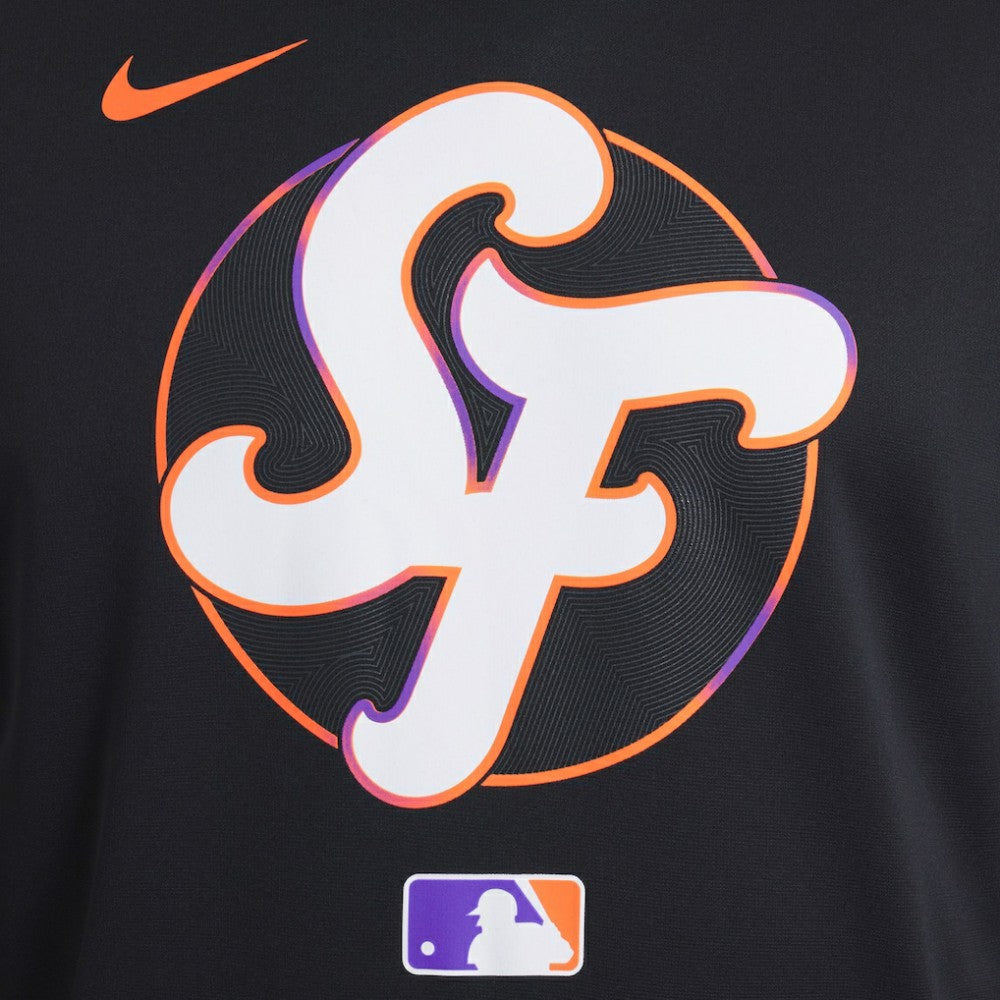 San Francisco Giants Nike 2025 City Connect Authentic Collection Performance Pullover Hoodie - Black - Nike on Sale