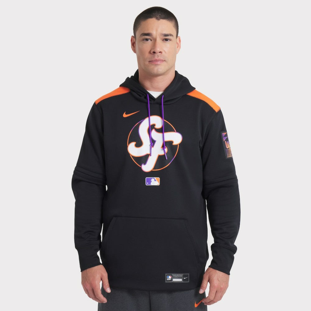 San Francisco Giants Nike 2025 City Connect Authentic Collection Performance Pullover Hoodie - Black - Nike on Sale