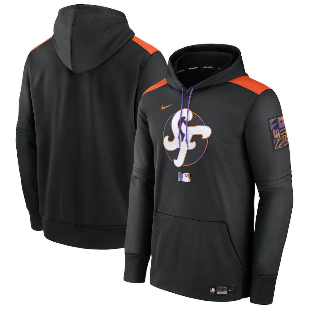 San Francisco Giants Nike 2025 City Connect Authentic Collection Performance Pullover Hoodie - Black - Nike on Sale