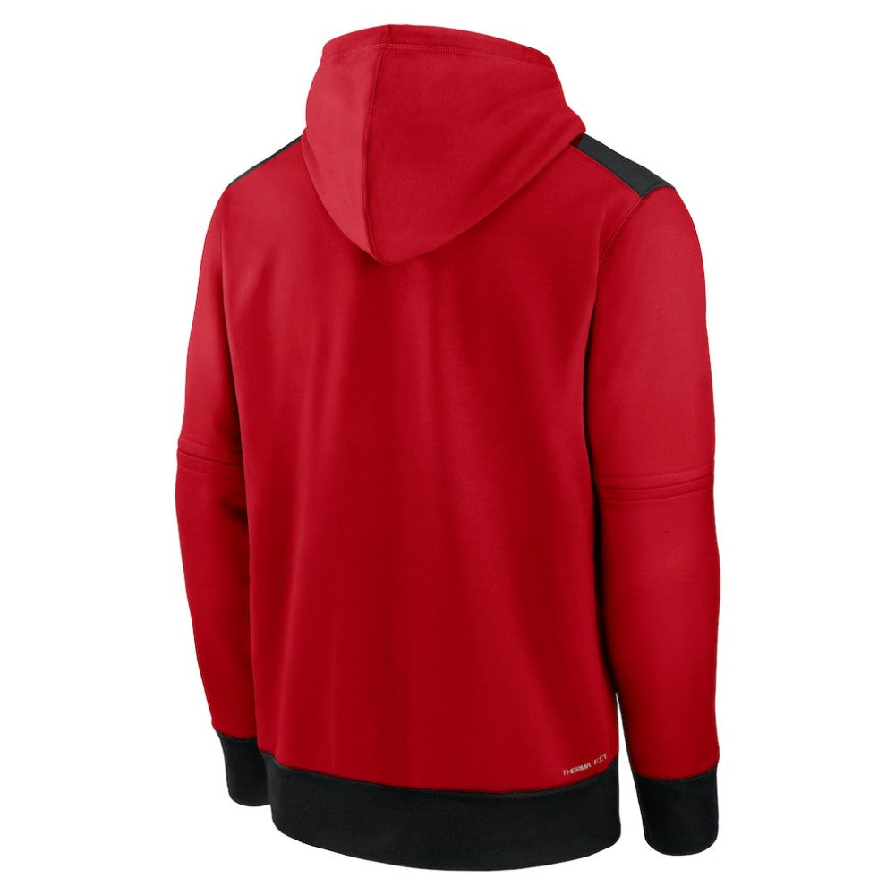 Chicago White Sox Nike 2025 City Connect Authentic Collection Performance Pullover Hoodie - Red/Black - Nike Lifestyle