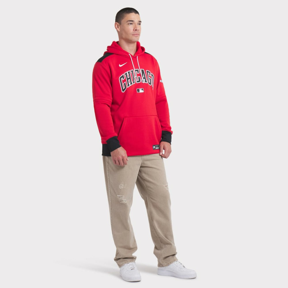 Chicago White Sox Nike 2025 City Connect Authentic Collection Performance Pullover Hoodie - Red/Black - Nike Lifestyle