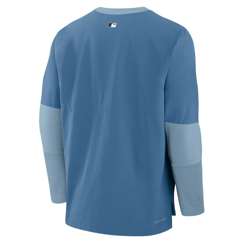 Washington Nationals Nike 2025 City Connect Authentic Collection Player Dri-FIT Lightweight Pullover - Blue - Nike Discount