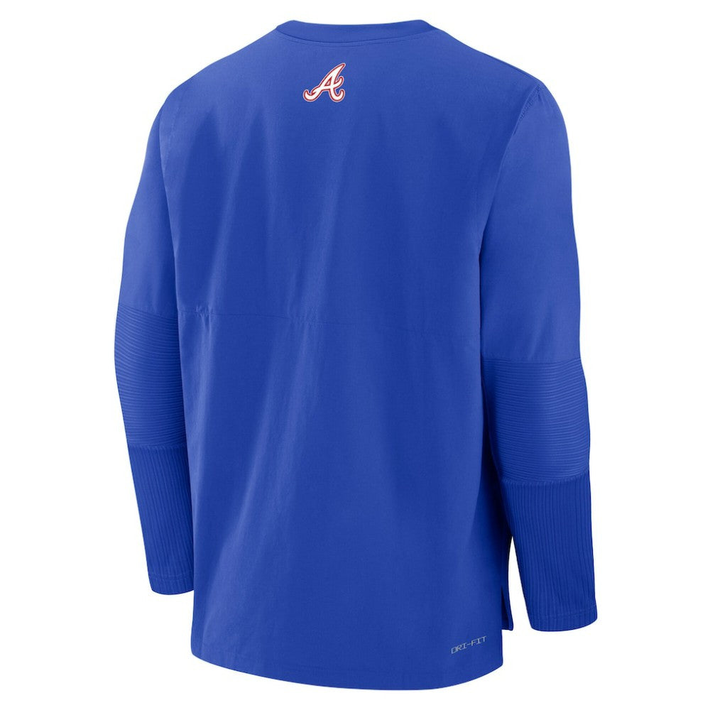 Atlanta Braves Nike 2025 City Connect Authentic Collection Player Dri-FIT Lightweight Pullover - Royal - Nike Online