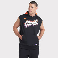 San Francisco Giants Nike 2025 City Connect Authentic Collection Dri-FIT Sleeveless Hoodie - Black - Nike Online