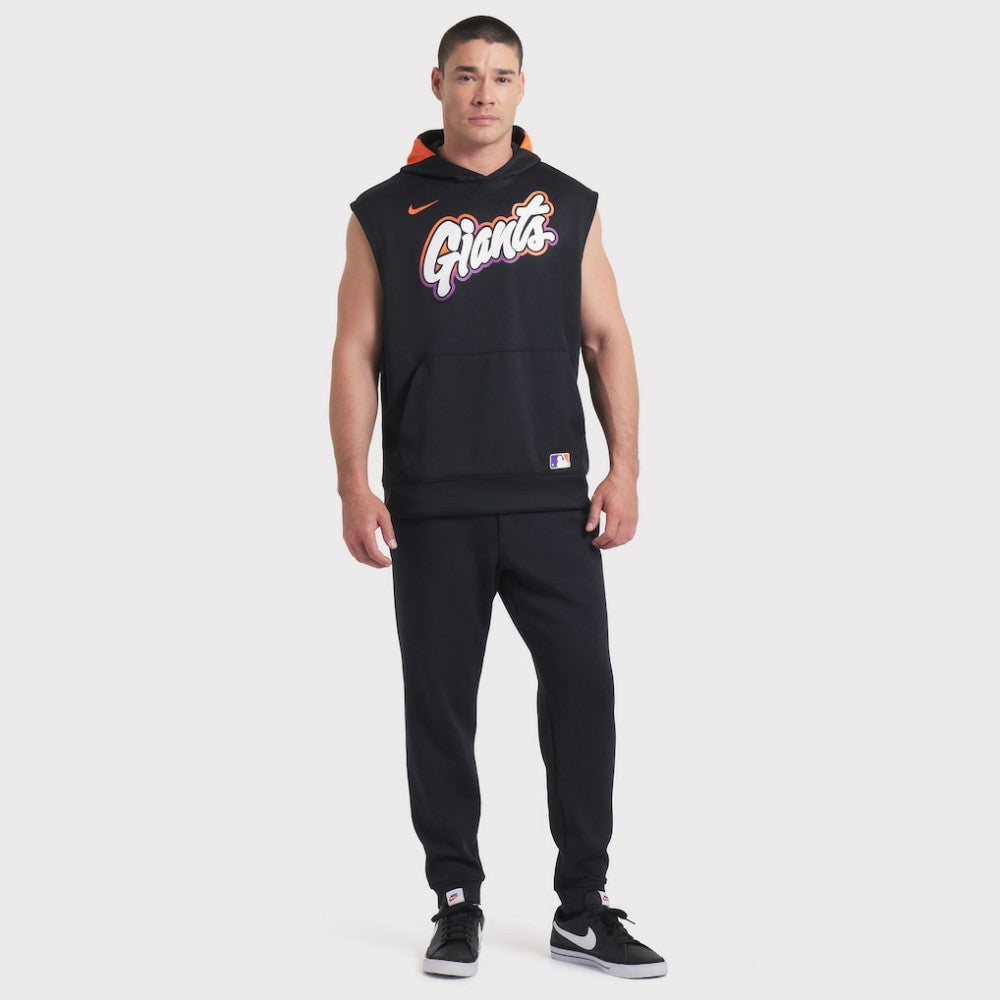 San Francisco Giants Nike 2025 City Connect Authentic Collection Dri-FIT Sleeveless Hoodie - Black - Nike Online