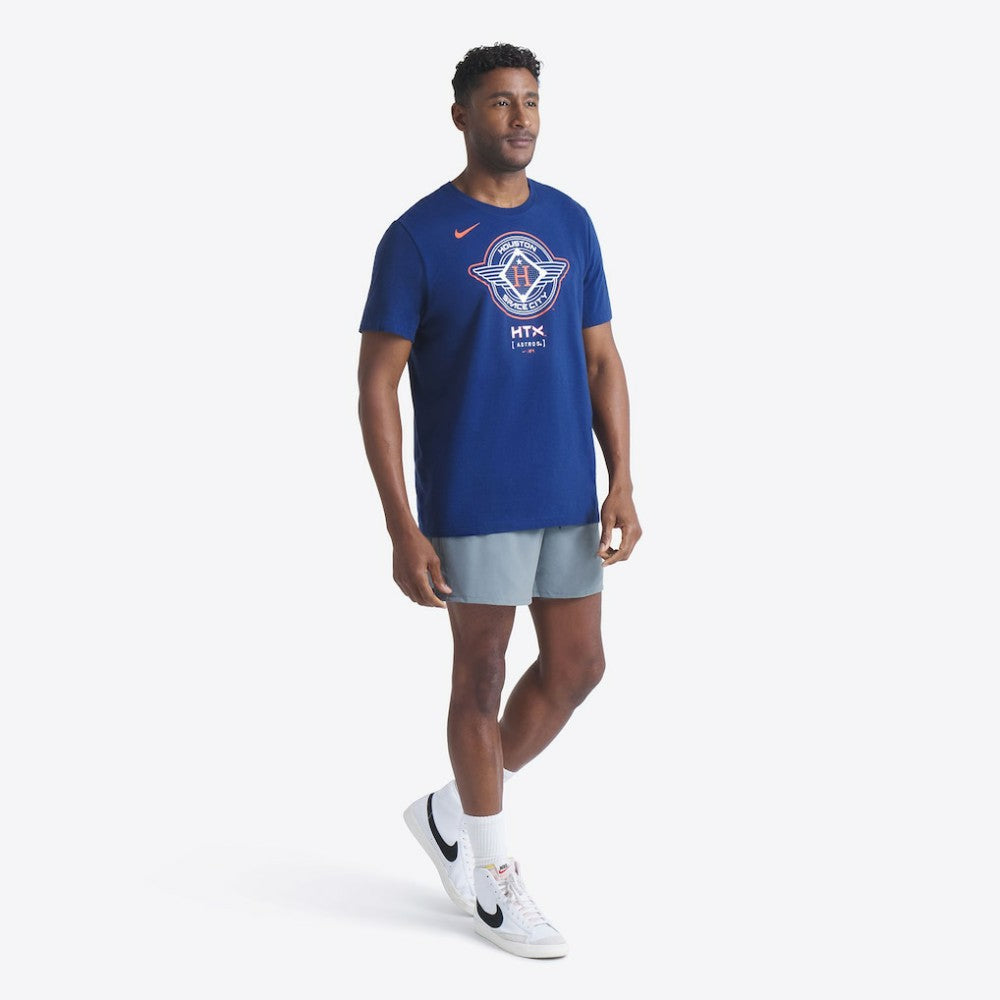 Houston Astros Nike 2025 City Connect Logo T-Shirt - Navy - Nike Discount