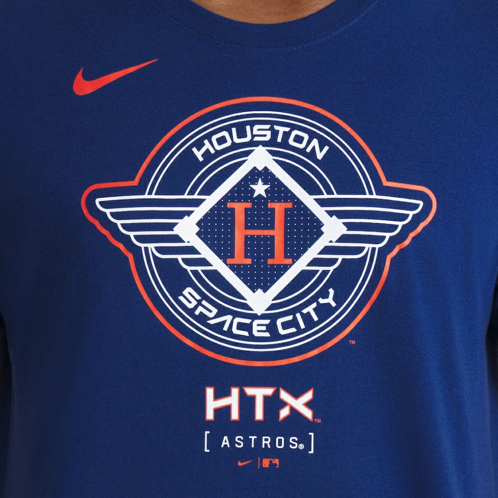 Houston Astros Nike 2025 City Connect Logo T-Shirt - Navy - Nike Discount