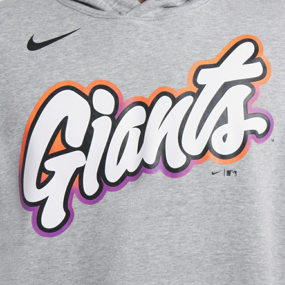 San Francisco Giants Nike 2025 City Connect French Terry Club Pullover Hoodie - Heather Gray - Nike Sale