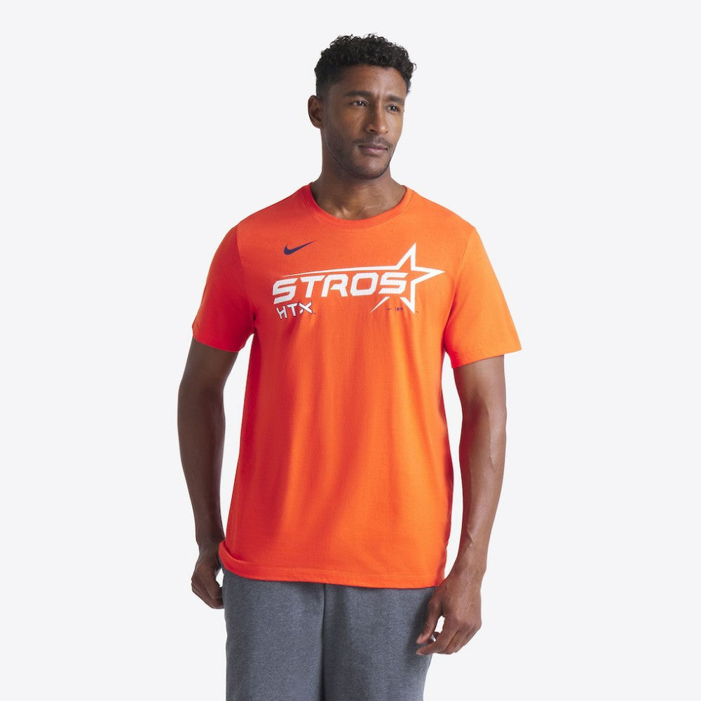 Houston Astros Nike City Connect Wordmark T-Shirt - Orange - Nike Discount