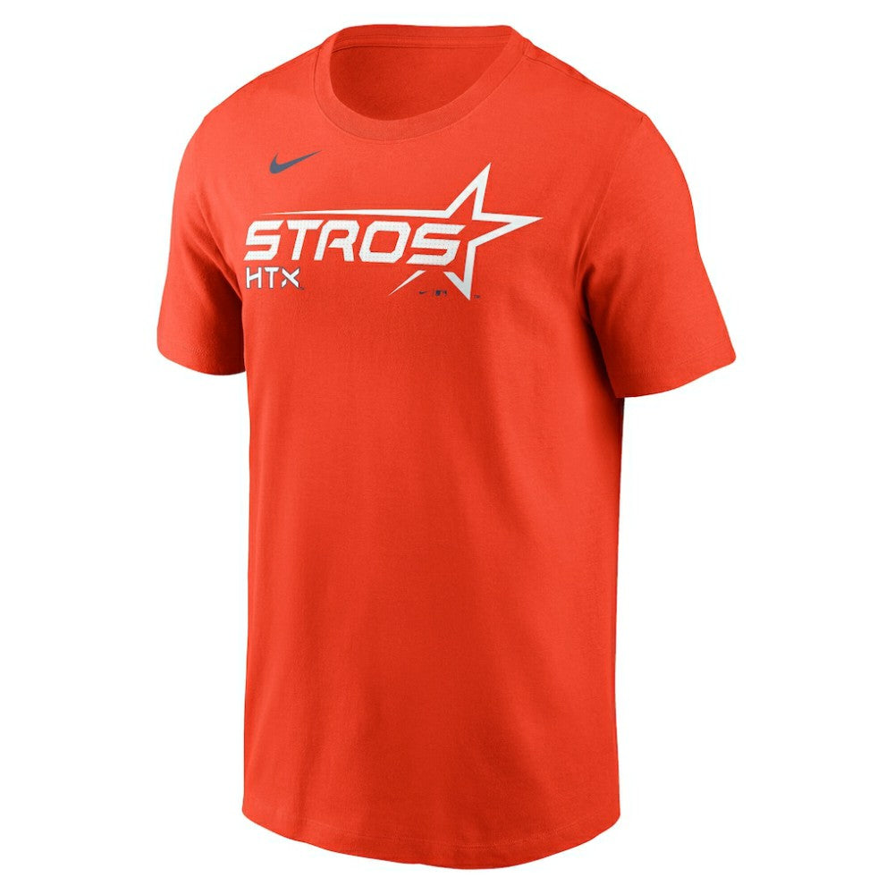 Houston Astros Nike City Connect Wordmark T-Shirt - Orange - Nike Discount