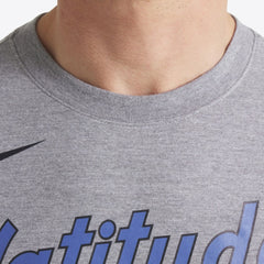 Washington Nationals Nike City Connect Script Tri-Blend T-Shirt - Heather Charcoal - Nike Sale
