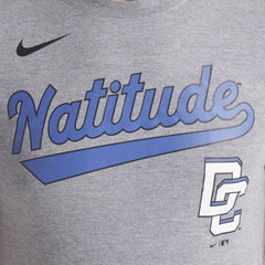 Washington Nationals Nike City Connect Script Tri-Blend T-Shirt - Heather Charcoal - Nike Sale