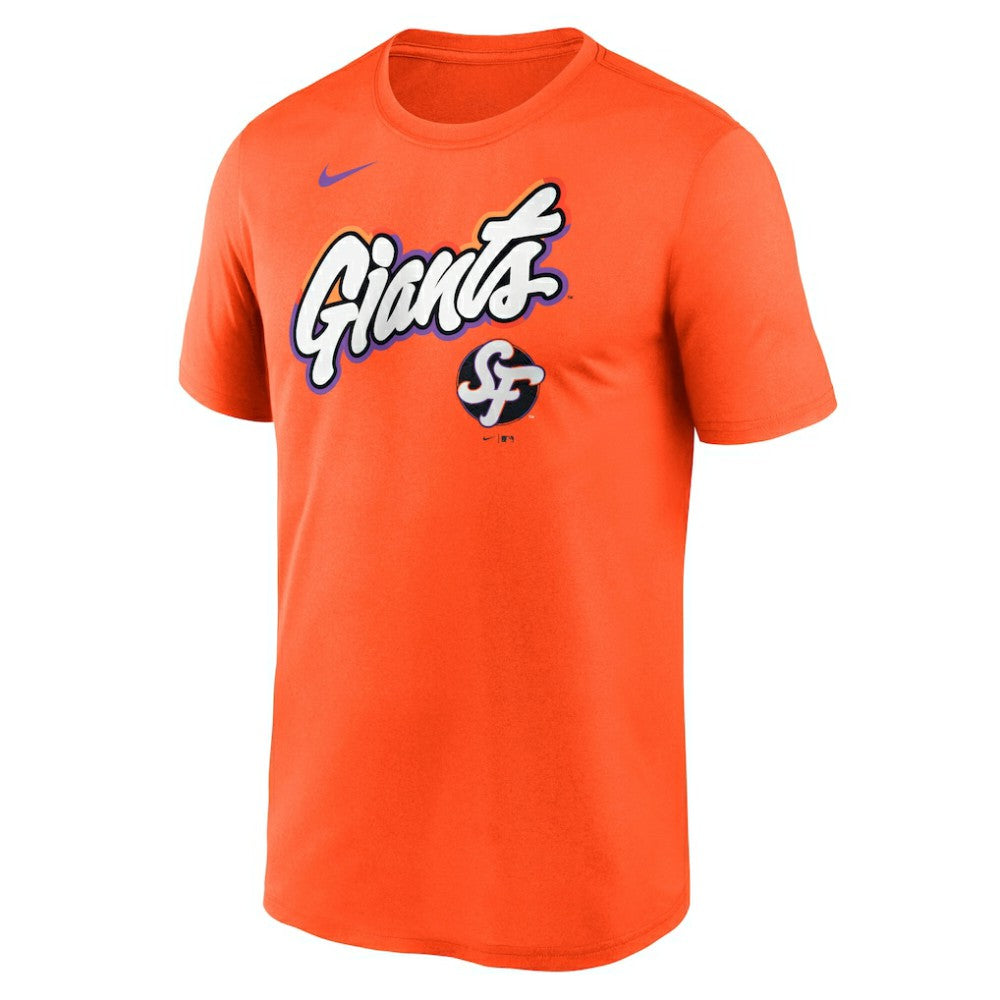 San Francisco Giants Nike 2025 City Connect Team Phrase Legend Performance T-Shirt - Orange - Nike Discount