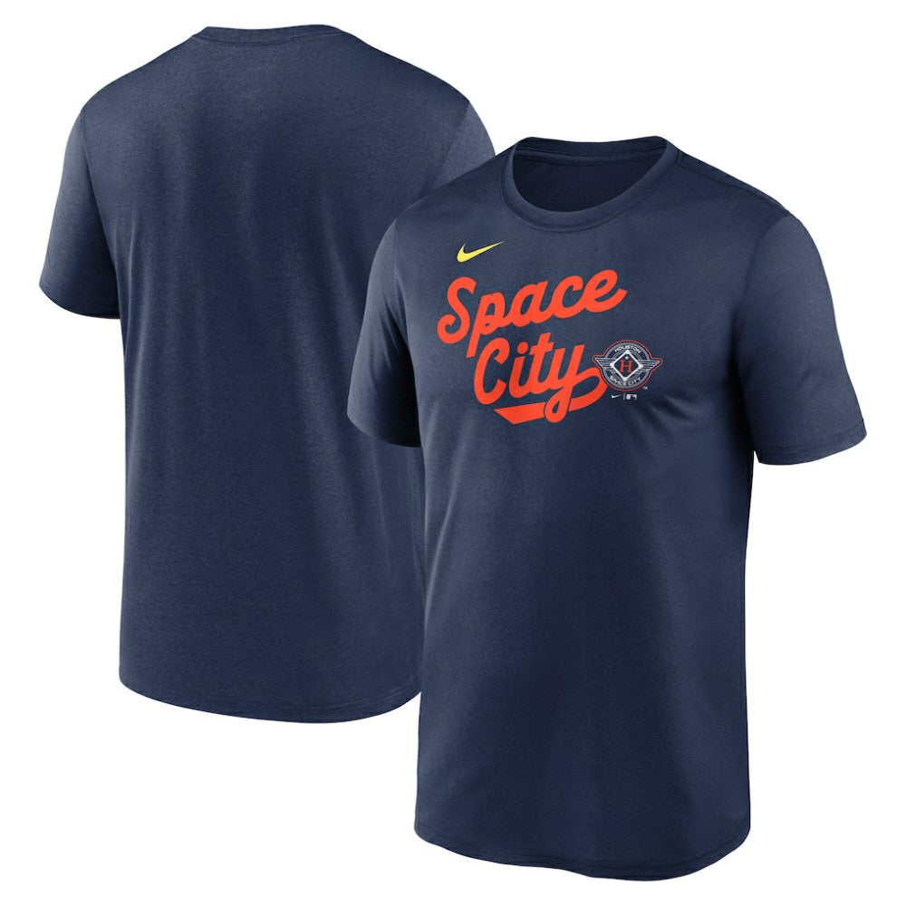 Houston Astros Nike 2025 City Connect Team Phrase Legend Performance T-Shirt - Navy - Nike Lifestyle