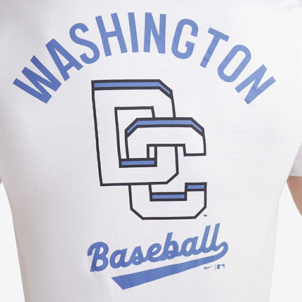 Washington Nationals Nike 2025 City Connect 2-Hit T-Shirt - White - Nike Lifestyle
