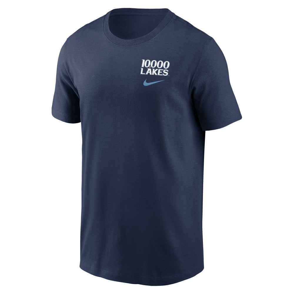 Minnesota Twins Nike 2025 City Connect 2-Hit T-Shirt - Navy - Nike on Sale