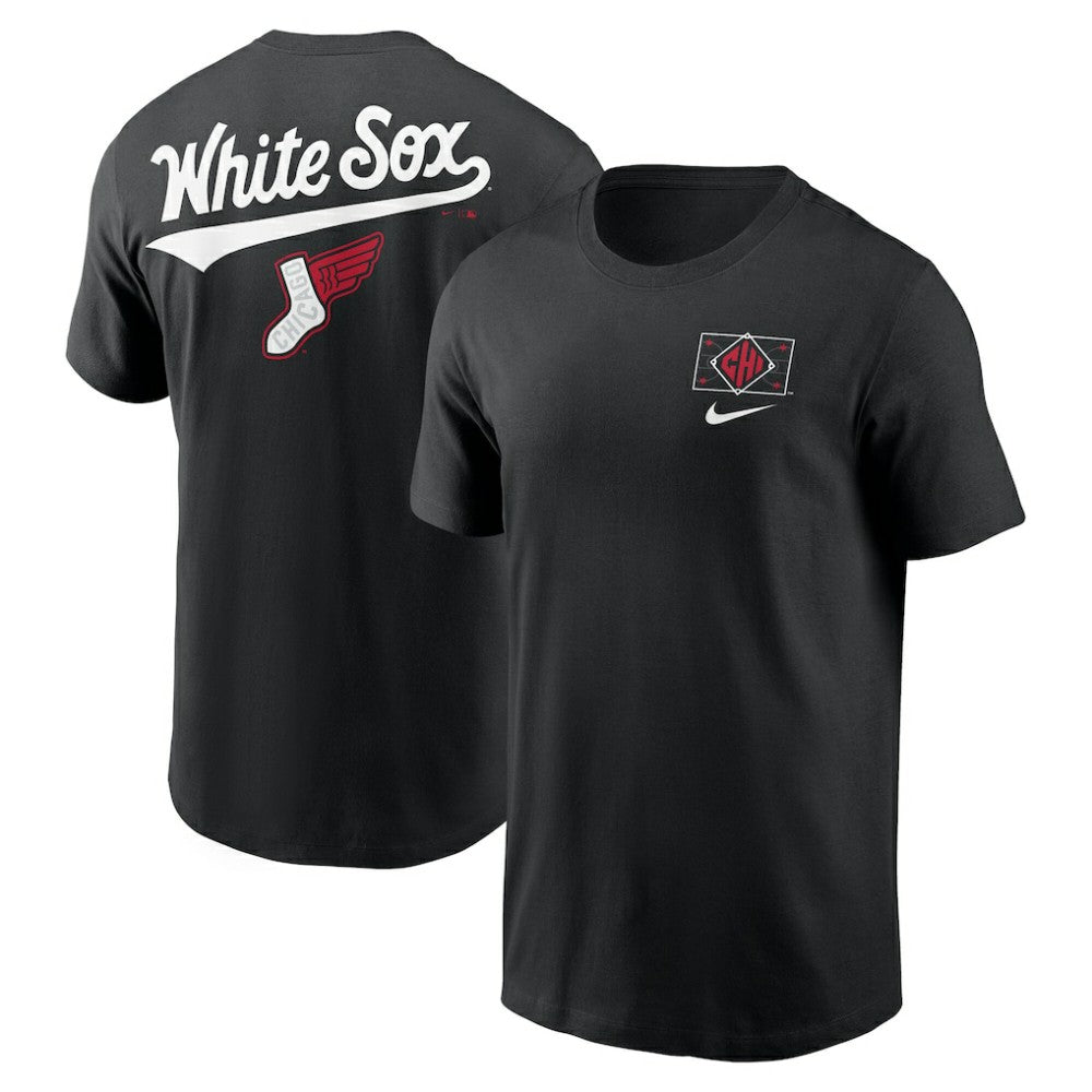 Chicago White Sox Nike 2025 City Connect 2-Hit T-Shirt - Black - Nike Discount