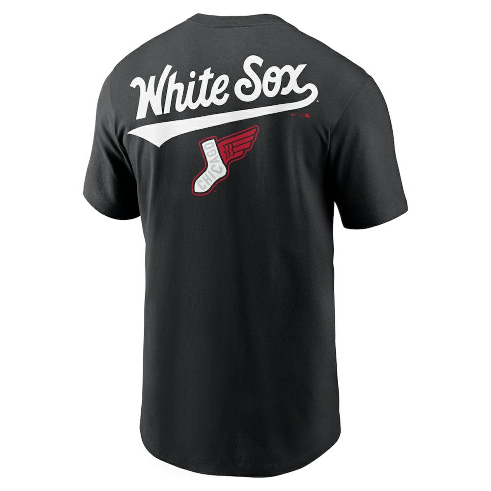 Chicago White Sox Nike 2025 City Connect 2-Hit T-Shirt - Black - Nike Discount