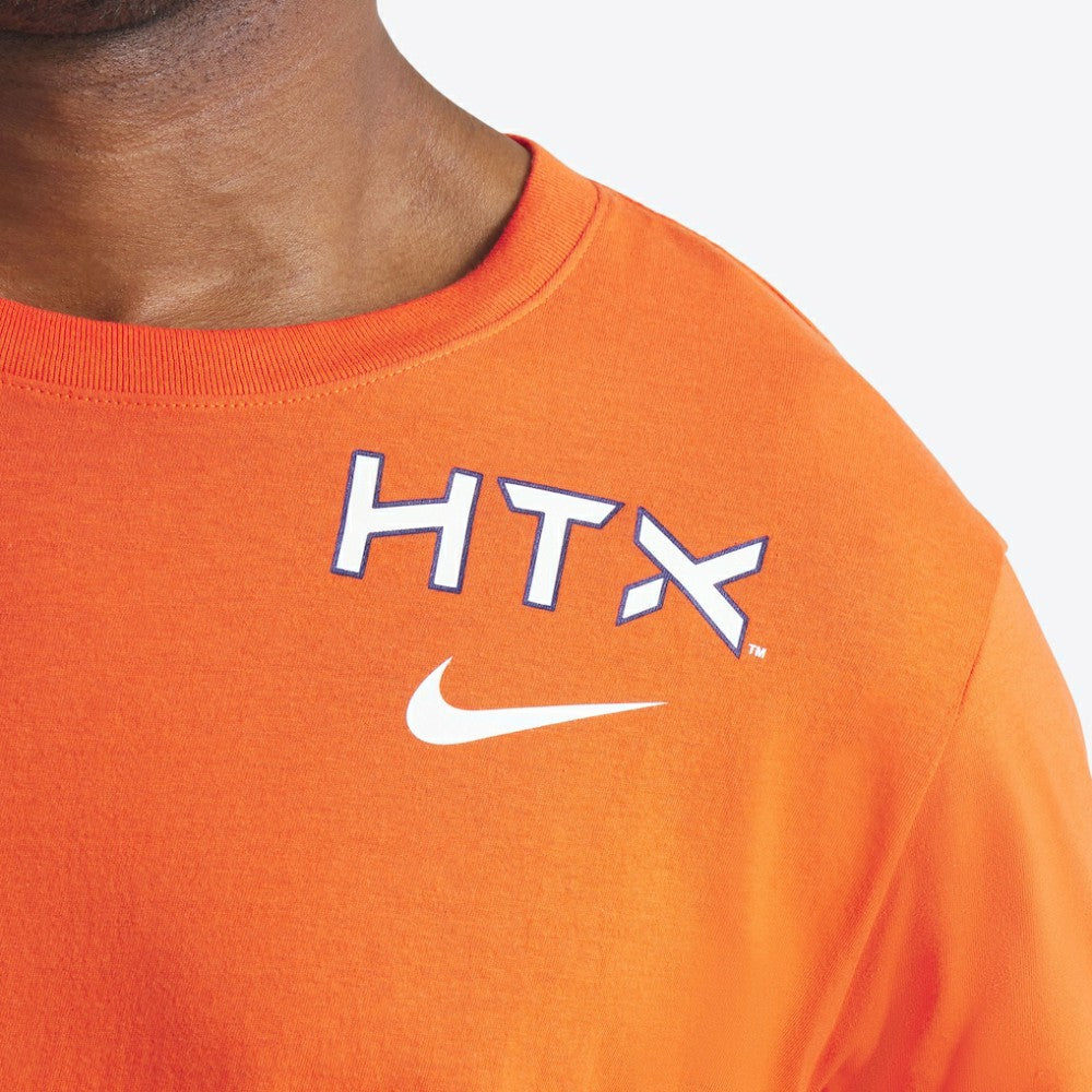 Houston Astros Nike 2025 City Connect 2-Hit T-Shirt - Orange - Nike Online