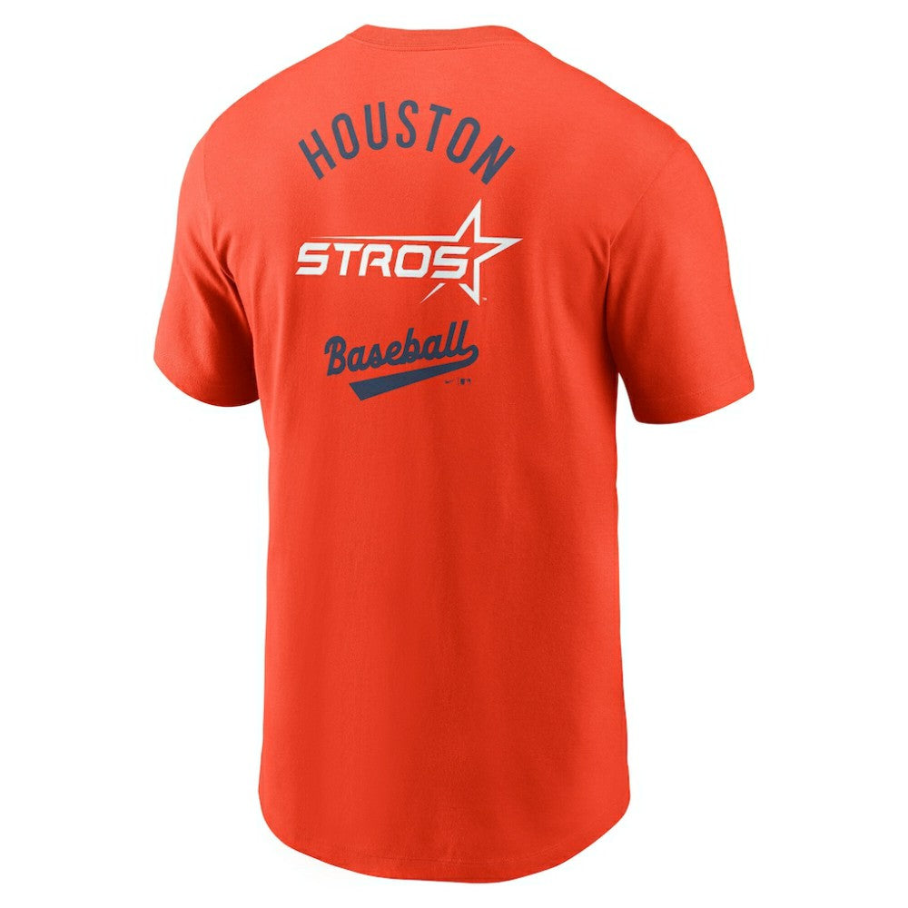 Houston Astros Nike 2025 City Connect 2-Hit T-Shirt - Orange - Nike Online