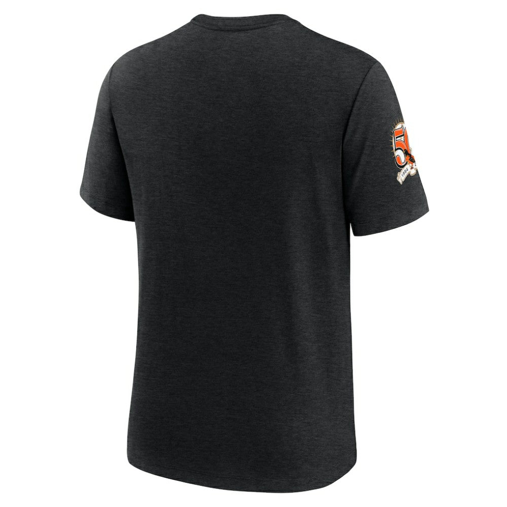 Baltimore Orioles Nike Cooperstown Collection Eras Tri-Blend T-Shirt - Heather Black - Nike Online