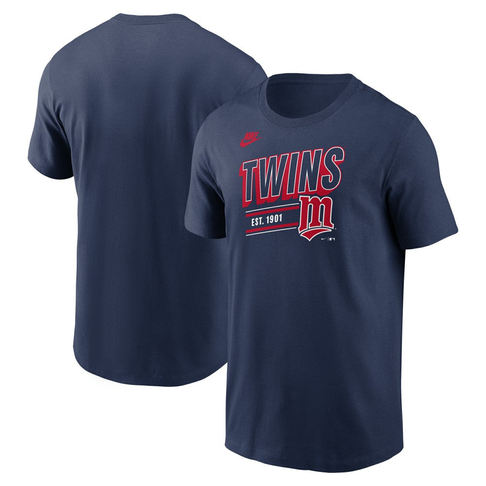 Minnesota Twins Nike Cooperstown Collection Retro T-Shirt - Navy - Nike Sale