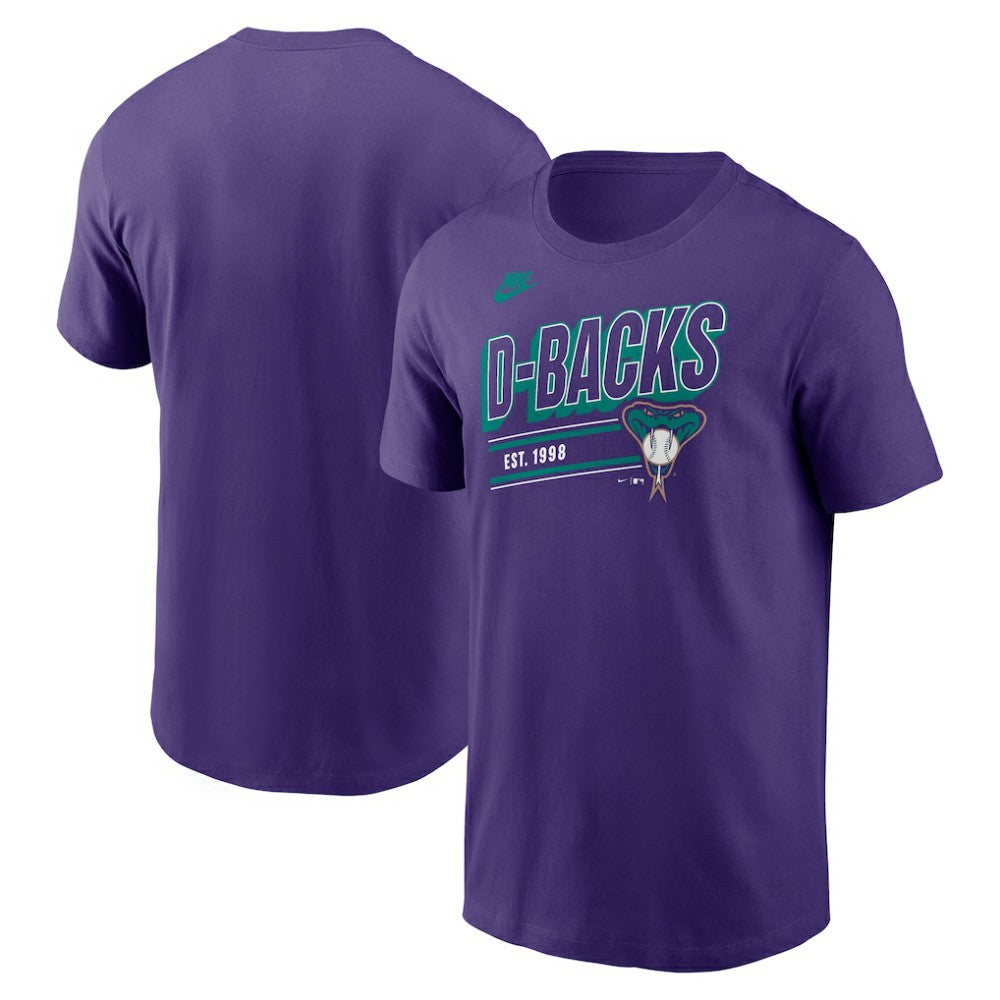 Arizona Diamondbacks Nike Cooperstown Collection Retro T-Shirt - Purple - Nike on Sale
