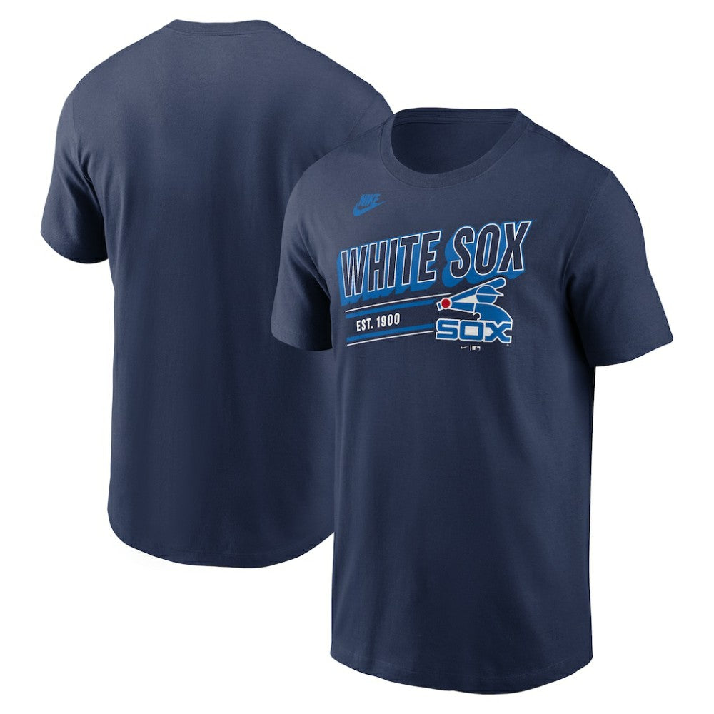 Chicago White Sox Nike Cooperstown Collection Retro T-Shirt - Navy - Nike Sale