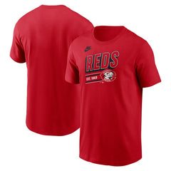 Cincinnati Reds Nike Cooperstown Collection Retro T-Shirt - Red - Nike Discount