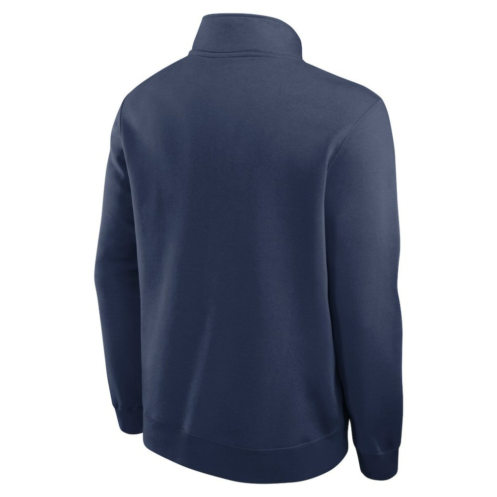 Minnesota Twins Nike Cooperstown Collection Fleece Half-Zip Pullover - Navy - Nike Lifestyle